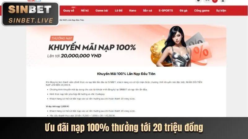 Khuyến mãi chào mừng win365 nhà cái